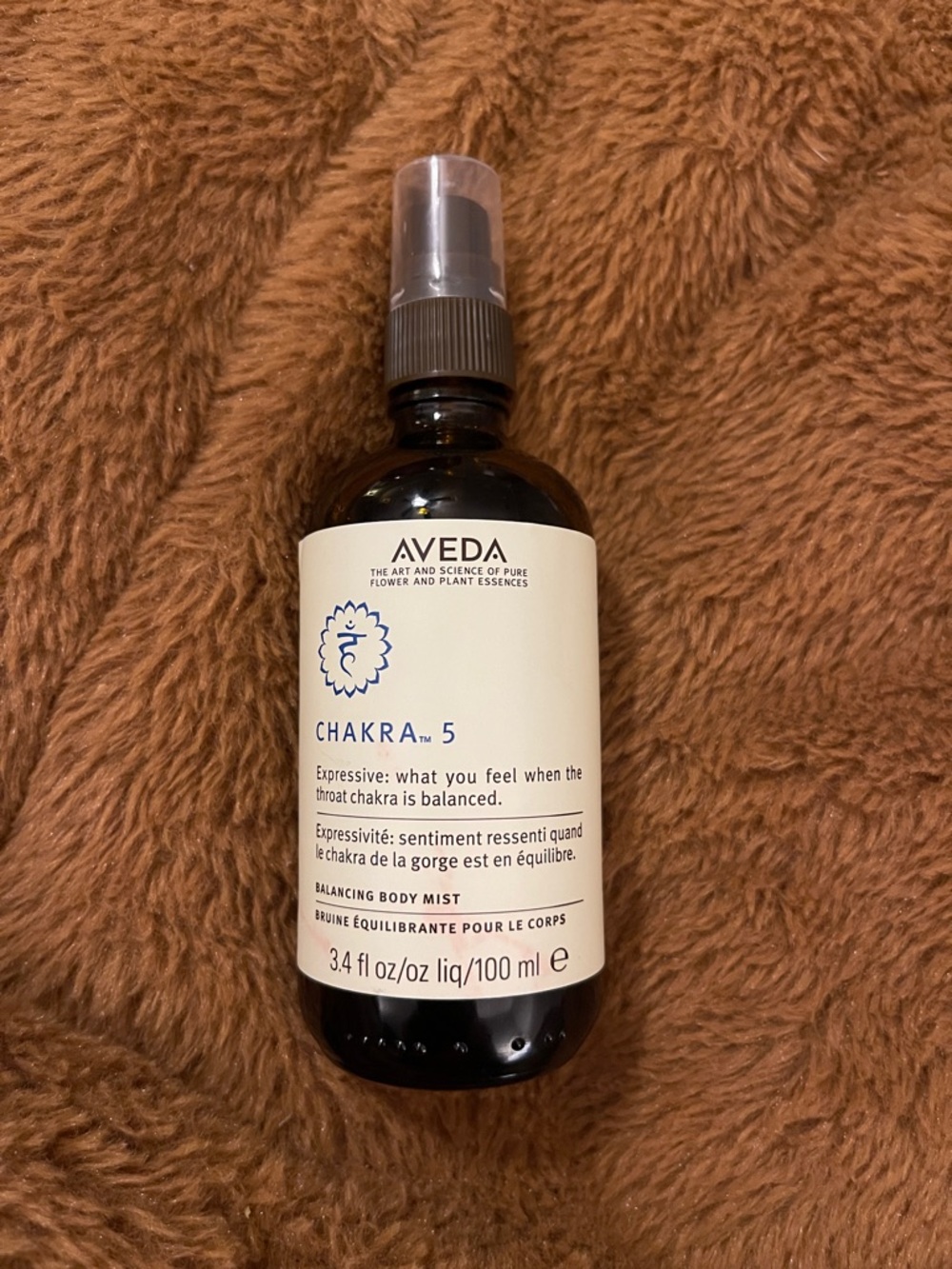 AVEDA Chakra 5 Balancing Body Mist 3.4 oz expressive
